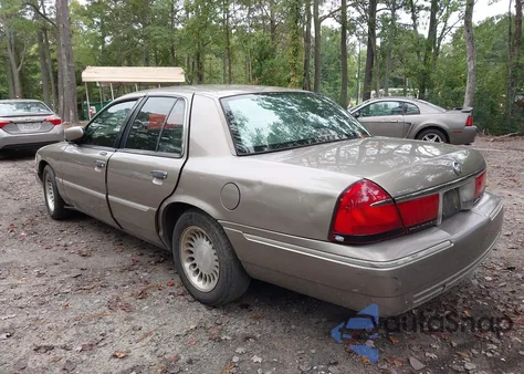 2002 Mercury Grand Marquis Ls z USA, uszkodzony, nr VIN 2MEFM75W62X664200